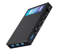 Mele Mini PC, Quieter3Q Celeron N5105 8GB 256GB Micro Computer Fanless Piccoli Server Desktop con Gigabit Ethernet 2.4G&5G Wifi, PXE, Dual 4K HDMI, VESA per Ufficio/Studio/Casa