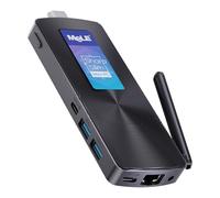 MeLE PCG02 Fanless Mini PC Stick,N100 8GB RAM 256GB,Auto Power On PXE,Windows 11 Pro Piccolo Mini Desktop Computer,All-in-One USB-C su Industria IoT,Business Office,Digital Signage,4K HDMI Support