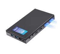 MeLE Quieter Doppia LAN Mini PC senza ventola N100 (fino a 3,4 GHz, 4 C/4T) 8 GB LPDDR4 x 256 GB Computer desktop triplo display Dual HDMI WiFi 5 BT 5.1 Ethernet