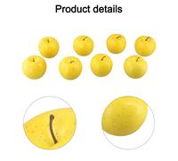 Mele Schiuma Giallo Vibrante Adatte per Prop e Visual Merchandising Confezione d