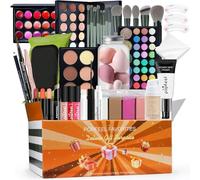 Melearch Makeup Set Box, Regalo Assortito a Sorpresa per Festival con Prodotti per il Trucco Professionali, Set di Cosmetici Bomboniere per Donne Ragazze Adolescenti, Vegano e Cruelty-Free, Set C