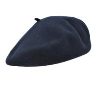 Melegari Berretto basco Don Matteo uomo piatto 27 cm blu