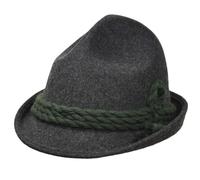 Melegari Faustmann Cappello Tirolese Waldhut | Cappello da Foresta | Cappello Alpino | Uomo Donna | Estate/Inverno (Antracite, 59)
