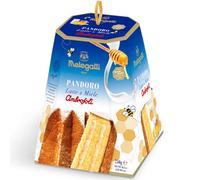 Melegatti Pandoro Latte & Miele Ambrosoli 750 g | Pandoro Artigianale con Miele 100% Italiano | Dolce Tradizionale Natalizio Morbido e Profumato | Edizione Speciale Ambrosoli