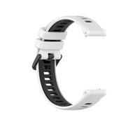 MELEJIA Cinturino in silicone compatibile con Garmin Forerunner 265/Forerunner 255/Venu 3/Vivoactive 4, 22 mm, cinturino di ricambio in silicone, per Garmin Venu 4, 45 mm, colore: bianco