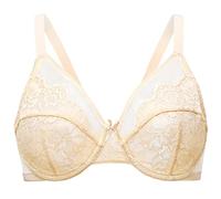 MELENECA Reggiseno con Ferretto Minimizer Sfoderato a Copertura Totale da Donna Beige 5E