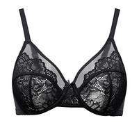 MELENECA Reggiseno con Ferretto Minimizer Sfoderato a Copertura Totale da Donna Schwarz 3F