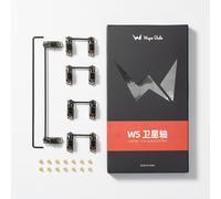 MELETRIX WS V3.1 Stabs Versione in silicio Montaggio su PCB Stabilizzatori a vite 2u 6.25u 7u Stabilizzatori Tastiera Meccanica Vite Stabs 1.6mm