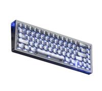 MelGeek REAL67 Tastiera cablata con interruttore magnetico, 65% di attivazione rapida compatta (grigio calcio)