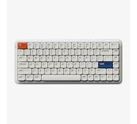 MelGeek Tastiera meccanica silenziosa wireless O2, compact office 75% profile, linear hot-swap and pre-lubricated switches, Bluetooth/2,4 GHz/USB-C for Mac