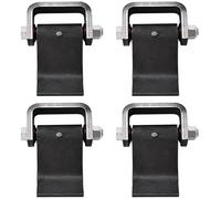 Melgweldr 4 cerniere a saldare per rimorchio, resistenti cerniere per cancelli in metallo per autocarro con cassone ribaltabile, per rimorchi con cassone ribaltabile, camion e cancelli, cerniere per