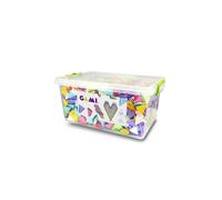 Meli Gami Pink Edu 1500 | 1.500 blocchi da costruzione in 6 colori | giocattolo creativo per bambini a partire dai 5 anni | Promuove le capacità motorie e la creatività | Gioco per l'asilo e la scuola