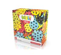 Meli Maxi Constructor Set 60 | 60 mattoncini in 6 colori | giocattolo creativo per bambini a partire da 1 anno | Giocattolo educativo per abilità motorie e immaginazione