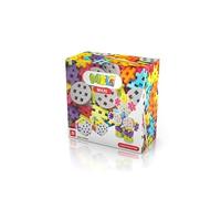 Meli Maxi Constructor Set di mattoncini da costruzione, 70 pezzi, ruote, assi, esagoni, per bambini a partire da 1 anno, promuove la creatività e le capacità motorie, durevoli, senza BPA, certificato