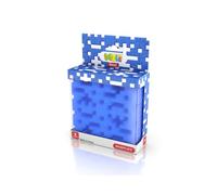 Meli Maxi piastra di base blu | 6 grandi blocchi | 14 x 14 cm | Espandibile e compatibile | Giocattolo creativo da costruzione per bambini a partire da 1 anno