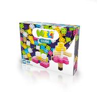 Meli Minis Cube - 100 mattoncini da costruzione, giocattolo creativo per ragazze, 2 cm × 2 cm, colori al neon, senza BPA, certificato CE, regalo educativo, adatto a partire dai 3 anni in su