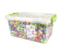 Meli Minis Pastel Edu 5000 mattoncini da costruzione, 5000 pezzi in delicate tonalità pastello per bambini dai 3 anni in su, promuove la creatività e la coordinazione occhio-mano, sicuri e senza BPA
