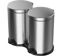 MELICONI 14010039206 PATTUMIERA ECOLUX 40 LT 2X20 CON APERTURA A PRESSIONE