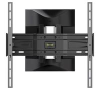 Meliconi Supporto TV Parete Staffa Girevole per Televisori da 32 a 85 Peso Max 55 Kg colore Nero - 480874