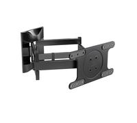 Meliconi 480870, Oled SDRP Plus, Supporto Doppio Braccio e Doppia Rotazione, VESA 400x200, Orientabile Orizzontalmente e Verticalmente, Portata Max 55 kg, Per TV OLED 40"-82" (102-208 cm), Nero