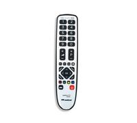 Meliconi 806169, Gumbody Pratico 2.1 Telecomando Universale 2 in 1 con corpo in gomma, ideale per TV e Decoder. Aggiornabile via Web.