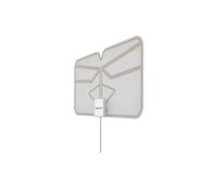 Meliconi Antenna TV Amplificata FLEXI per interni - DVB-T2 HEVC, DVB-T HD, Radio DAB+, Portata 30 km, USB, Interna, Ripiegabile, Filtro LTE/5G, per Casa e Camper