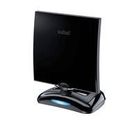 MELICONI AT 49 R1 USB, antenna TV per interni ad amplificazione regolabile, pronta il DVB-T2, elemento captante orientabile, alimentazione tramite cavo USB incluso