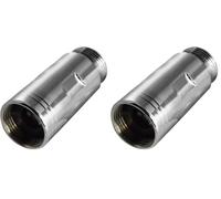 Meliconi Base SOS Calcare anticalcare Magnetico per Doccia, Universale 1/2'', Metallo (Confezione da 2)