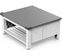 Meliconi base space basket, base di rialzo per lavatrice o asciugatrice con cest
