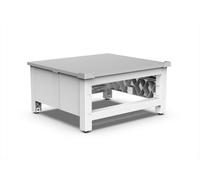 Base di Rialzo Space Bridge di 30 cm per Lavatrici o Asciugatrici Colore Bianco