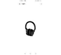 Meliconi Cuffie Bluetooth, Wireless con Microfono integrato, Antirumore, Nero