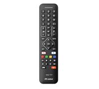 Meliconi Easy Tv+, Telecomando Universale Smart TV con Tastiera Completa | Personalizzabile, Funzione Learn, Modalità Bambino e Freeze, Supporto Web, Assistenza Telefonica, Compatibilità Universale