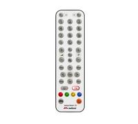 Meliconi Easyclean 2+ Telecomando universale 2 in 1 con tastiera piatta, lavabile a prova di polvere e spruzzi con protezione IP53 e accesso a tutte