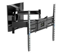 Meliconi Supporto TV Parete Staffa Girevole per Televisori da 32 a 85 Peso Max 55 Kg colore Nero - 480874