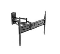 Meliconi Supporto TV Staffa per Televisori da 40 a 82 Peso Max 45 Kg colore Nero - 580471