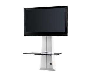 Meliconi Ghost Design 1000 Supporti TV Tipo Muro, colore : Bianco Lucido
