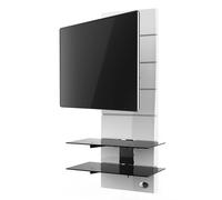 MELICONI GHOST DESIGN 3000 ROTATION BIANCO PARETE ATTREZZATA