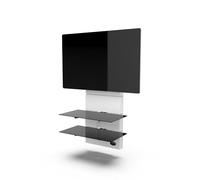 Meliconi GHOST Design 3500 Rotation Bianco Matt Supporto da Muro per TV da 32" a 70", vesa 200, 300, 400 mm