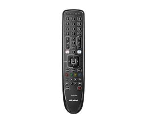 Meliconi Gumbody Facile 5+ Telecomando universale 5 in 1 con corpo gommato compatibile con TV, set-top box, SKY, Bluray/DVD e altro, aggiornabile e