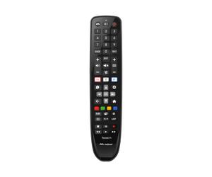 Meliconi Gumbody Personal 4+ per TV Philips Telecomando di ricambio per TV PHILIPS. Pronto all'uso con tutte le funzioni originali e corpo in gomma