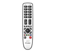MELICONI - Gumbody Pratico 2+ telecomando IR Wireless TV, Set-top box TV Pulsanti
