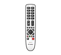 Meliconi Gumbody Pratico 2+ Telecomando universale, facile da usare, ergonomico e compatibile con più dispositivi