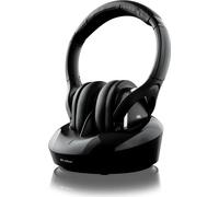 Meliconi HP DIGITAL PLUS Auricolare Con cavo e senza cavo A Padiglione TV Base di ricarica Nero