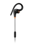 Meliconi Mysound - Speak Fit + Cuffie Auricolari In-Ear con Connessione Type-C, ottimali per lo Sport, Colore Nero e Arancione