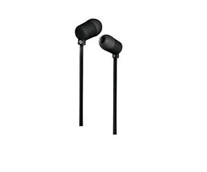 Meliconi Mysound - Speak Fluo Black Type-C Cuffie Auricolari In-Ear nero - Materiale Soft Touch, Cavo Piatto Anti-Groviglio, Resistenti al Sudore, ottime per Musica, Chiamate e Sport