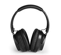 Meliconi Mysound Speak Quiet, Cuffia Bluetooth 5.0 con Microfono e Active Noise Cancelling (Anc), Elimina i Rumori di Fondo. Nero