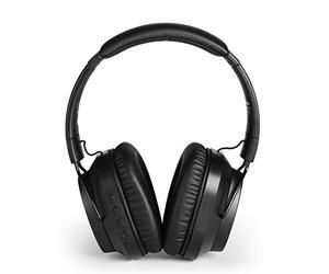 Meliconi Mysound Speak Quiet, Cuffia Bluetooth 5.0 con Microfono e Active Noise Cancelling (Anc), Elimina i Rumori di Fondo. Nero