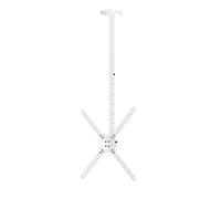 Meliconi Slimstyle 400CE Supporto da Soffitto Estensibile per TV da 14"-65" e Proiettori, colore bianco