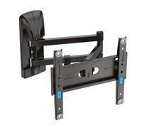 Meliconi Supporto TV Parete Staffa Girevole per Televisori da 14 a 45 Peso Max 25 Kg VESA colore Nero - 480989