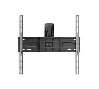 Meliconi Slimstyle Plus 400 SR, Supporto TV a parete con braccio Ultra Sottile per TV da 40 a 82’’, orientabile in orizzontale e verticale, VESA 200-300-400, Portata 40 kg, Made in Italy, colore Nero